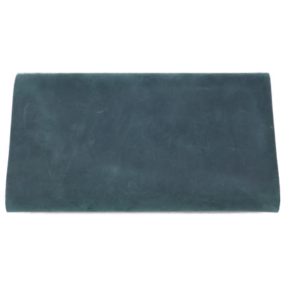 Shosa Basic Long Leather Wallet Green Size ONE SIZE