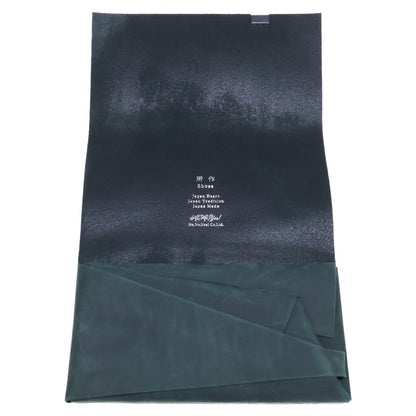 Shosa Basic Long Leather Wallet Green Size ONE SIZE