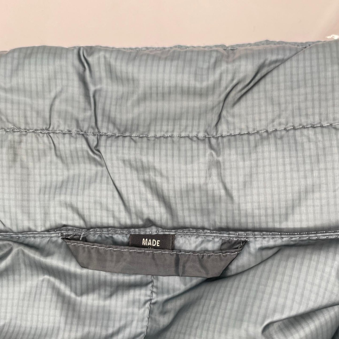 ALFREDDUNHILL Zip-Up Down Vest Blue-Gray Size M