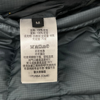 ALFREDDUNHILL Zip-Up Down Vest Blue-Gray Size M