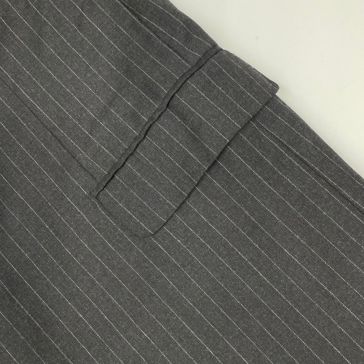 Brioni Pinstripe 3B Wool Blazer Black Size 50