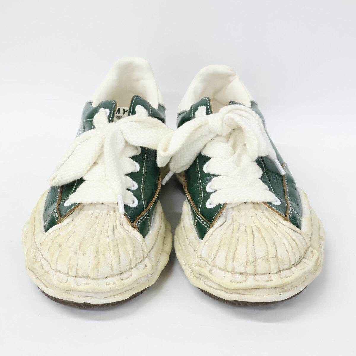 Maison MIHARA YASUHIRO FW14 BLAKEY Sneakers Green Size EU 39