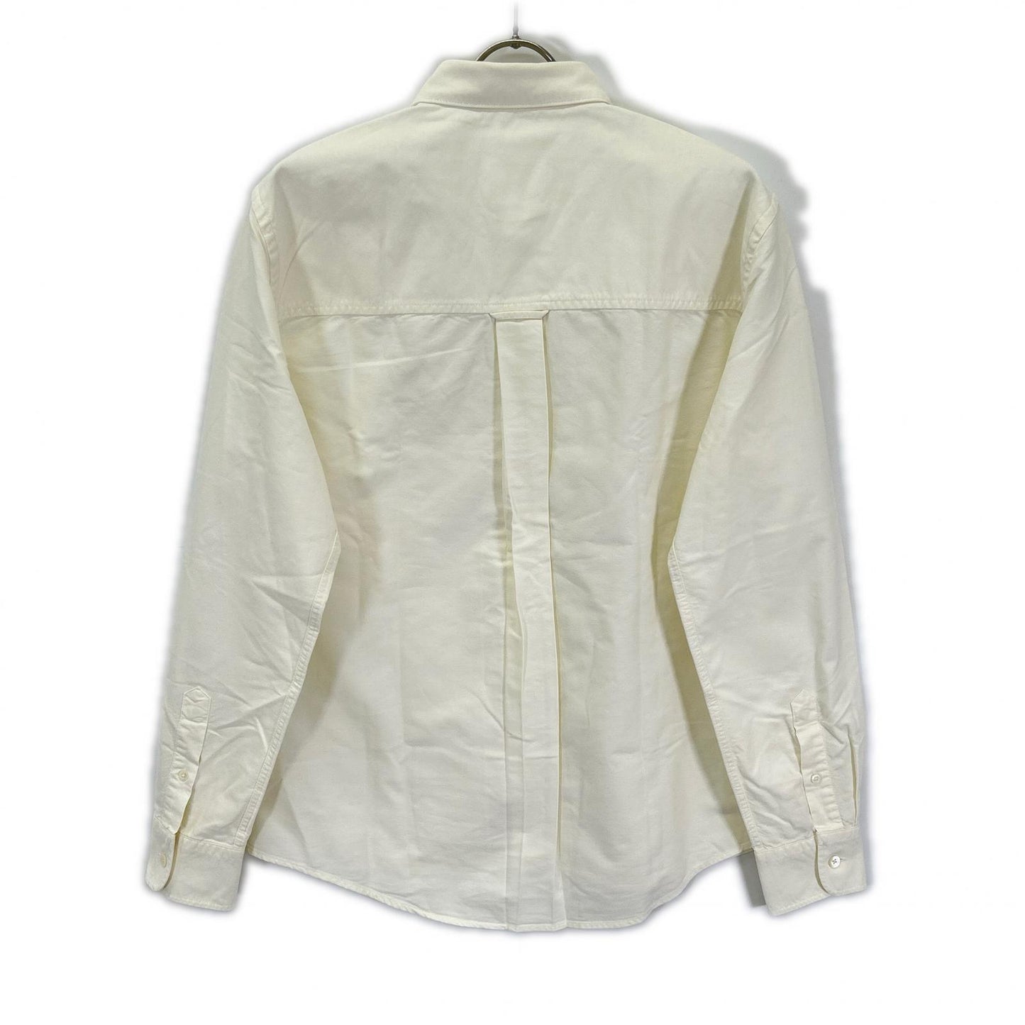 AMI Alexandre Mattiussi White Heart BD Shirt Size 40