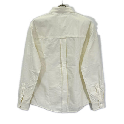 AMI Alexandre Mattiussi White Heart BD Shirt Size 40