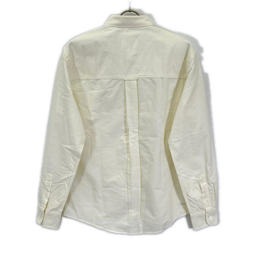 AMI Alexandre Mattiussi White Heart BD Shirt Size 40