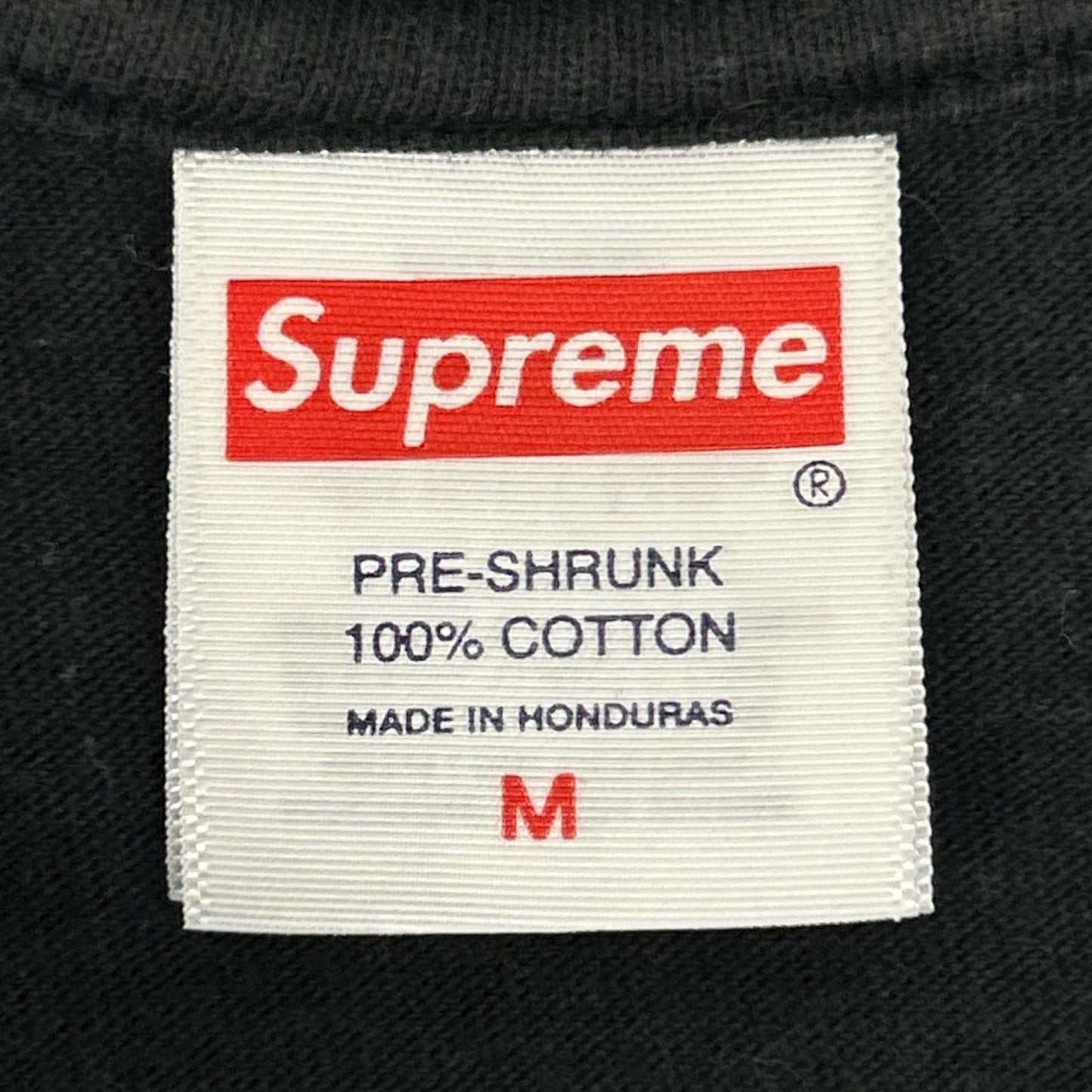 Supreme 25SS Black HARDCORE T-Shirt Size M