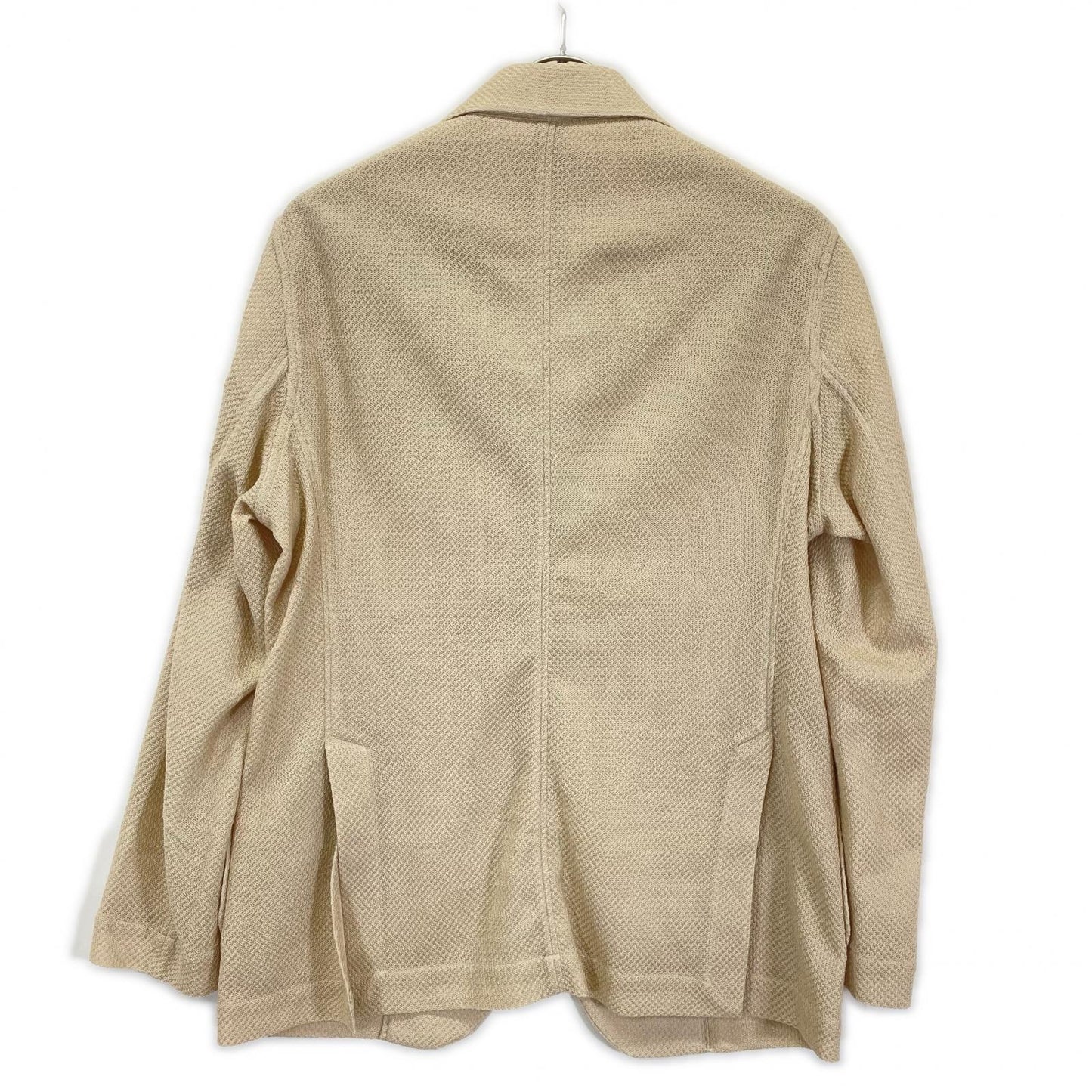 Bagutta Light Beige Cotton 6B DB Jacket Size 46