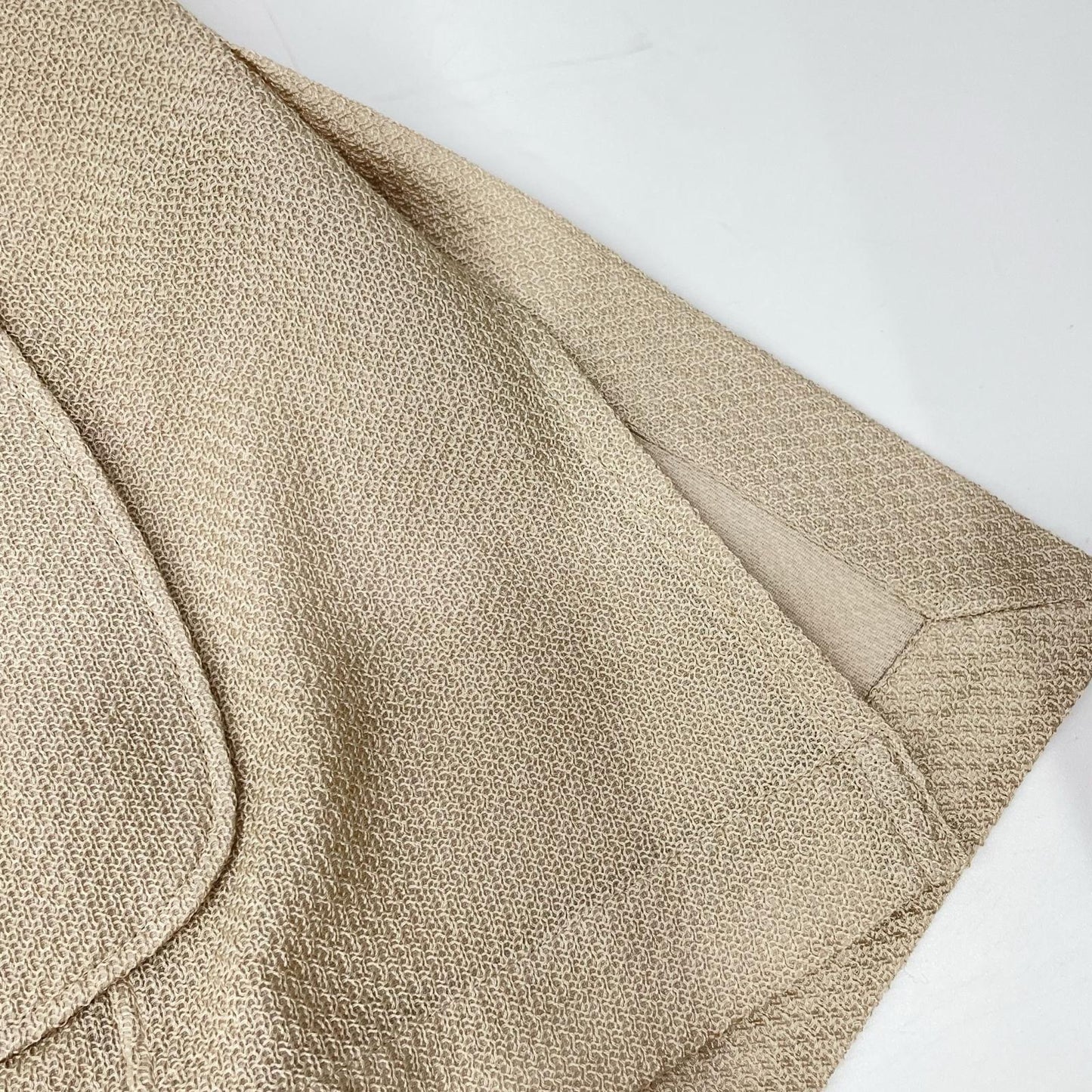 Bagutta Light Beige Cotton 6B DB Jacket Size 46