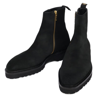 WH x Nano Universe Everest Gold Zip Boots Size 7