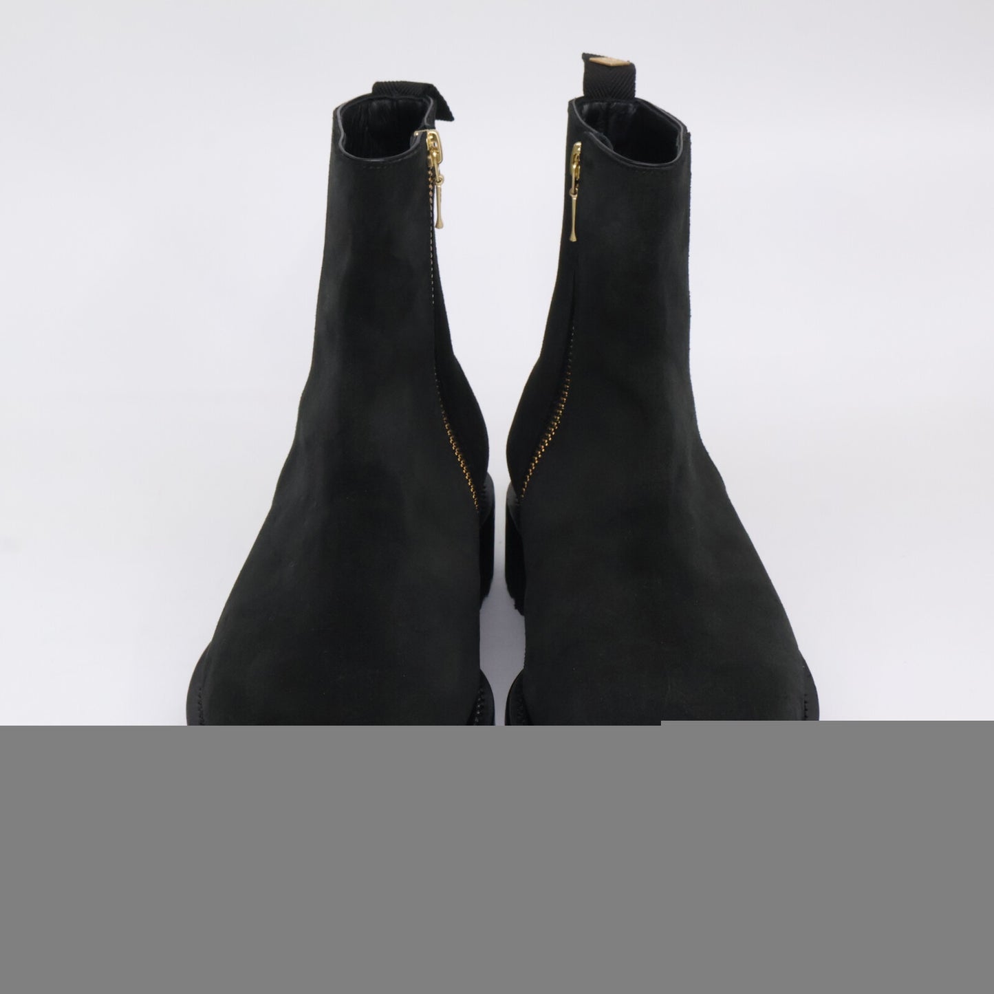 WH x Nano Universe Everest Gold Zip Boots Size 7