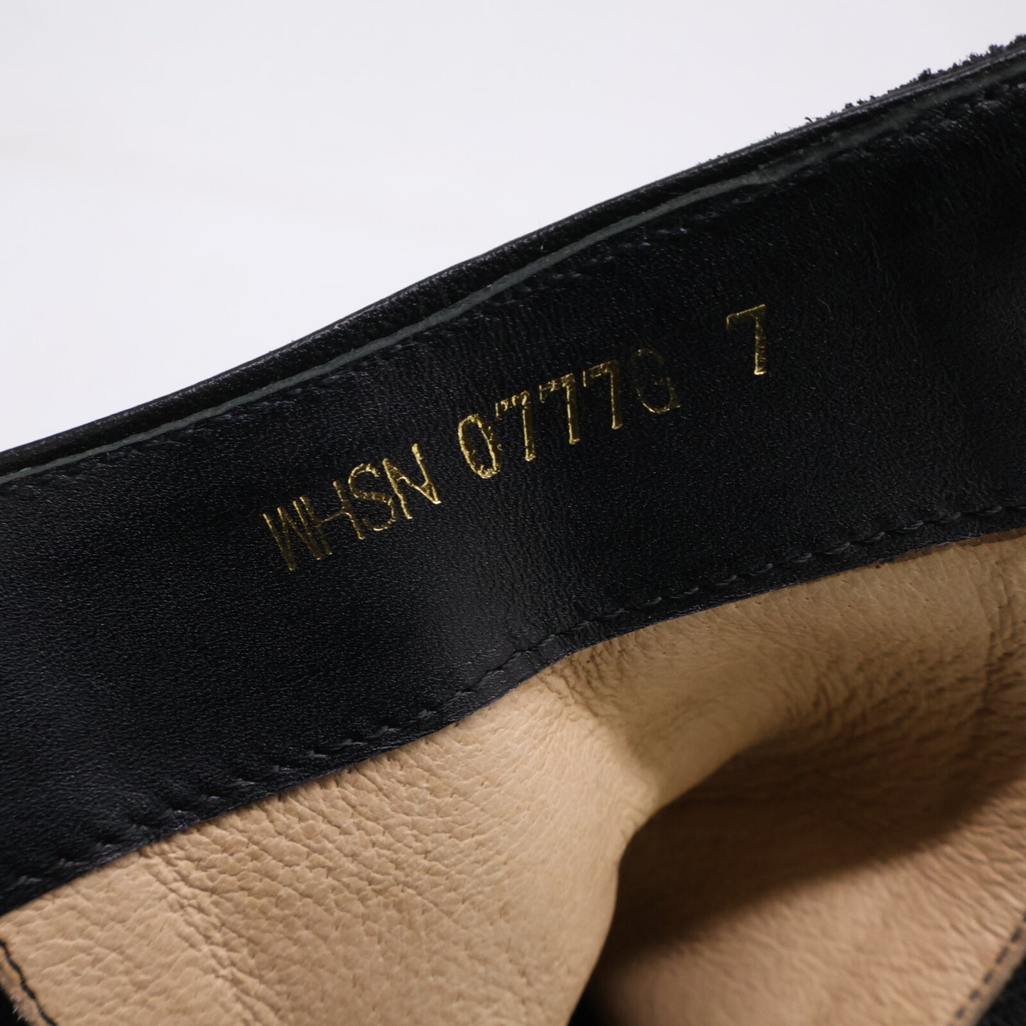 WH x Nano Universe Everest Gold Zip Boots Size 7