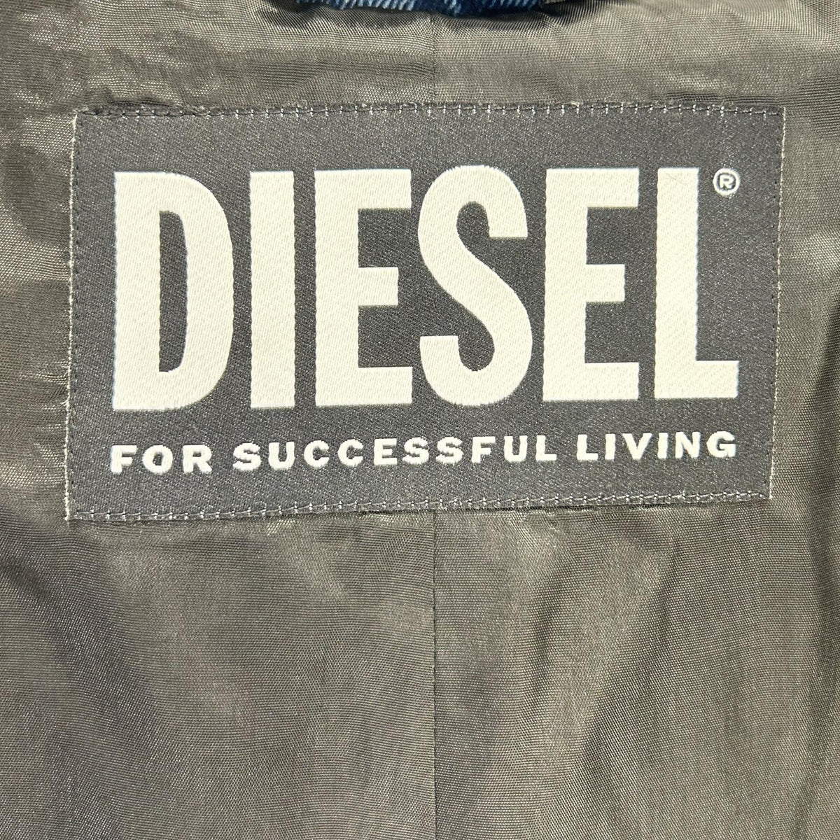 DIESEL 22SS G-KOEN Denim Transfer Coat Blue Size XS