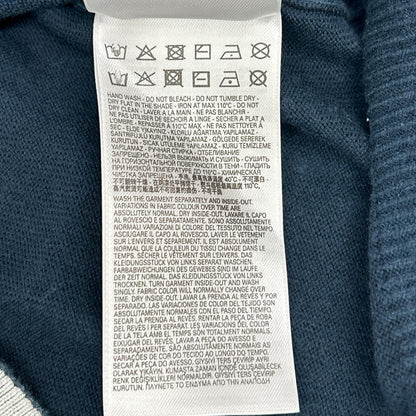 DIESEL 24SS K-LARENCE-B Bleach Crewneck Knit Blue Size M