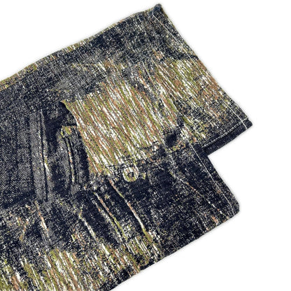 ISSEY MIYAKE MEN 08AW A-POC Embroidered Jeans Indigo Size 35