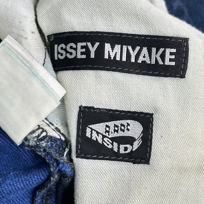 ISSEY MIYAKE MEN 10AW A-POC Button Fly Jeans Blue Size 35