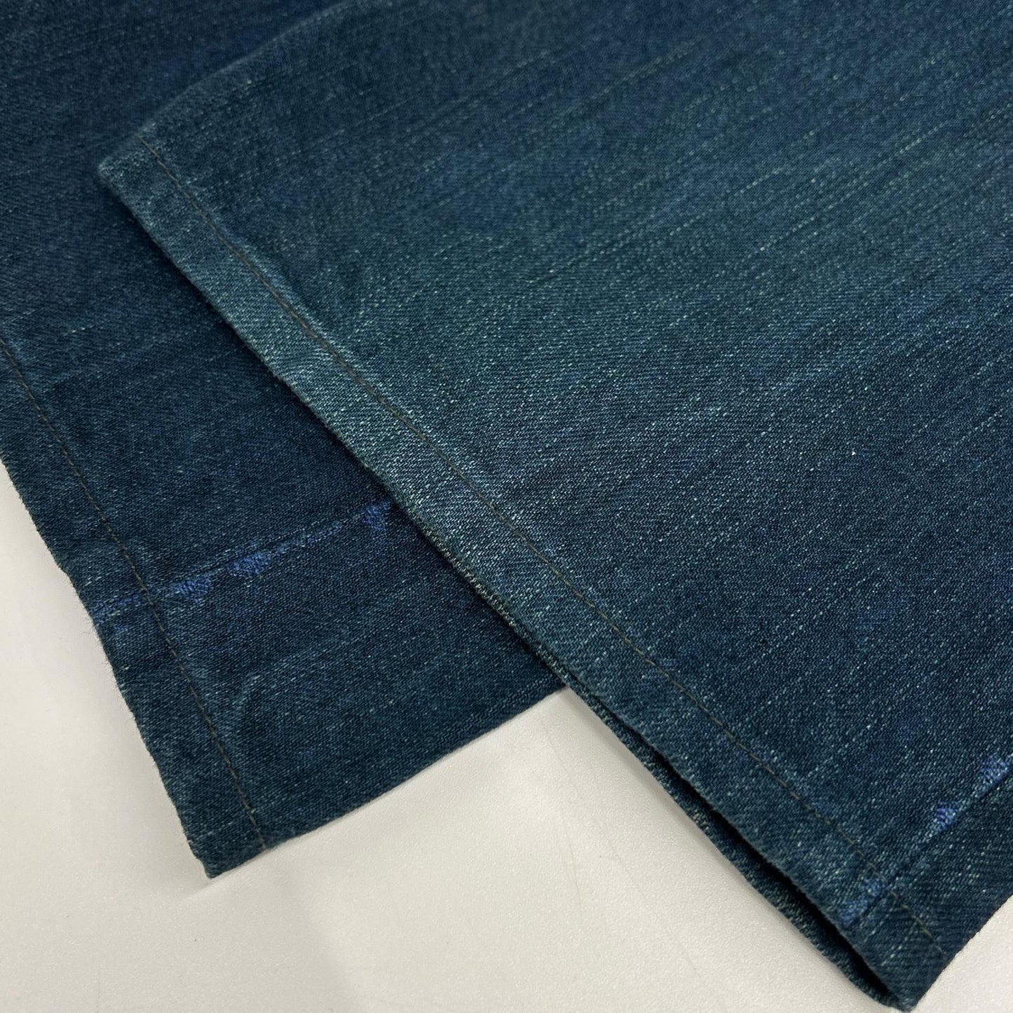 ISSEY MIYAKE MEN 10AW A-POC Button Fly Jeans Blue Size 35