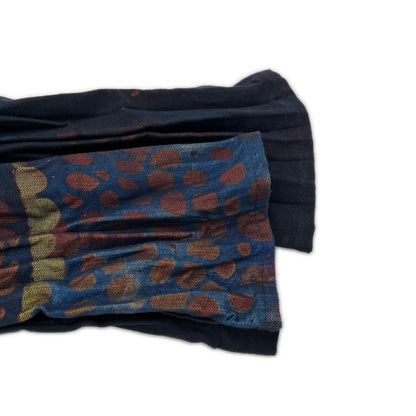 ISSEY MIYAKE MEN 15SS Deep Sea Pleated Jeans Navy Size 3