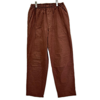 ISSEY MIYAKE MEN 12SS Cotton Wide Easy Pants Brown Size 3-4