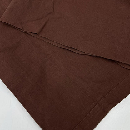 ISSEY MIYAKE MEN 12SS Cotton Wide Easy Pants Brown Size 3-4