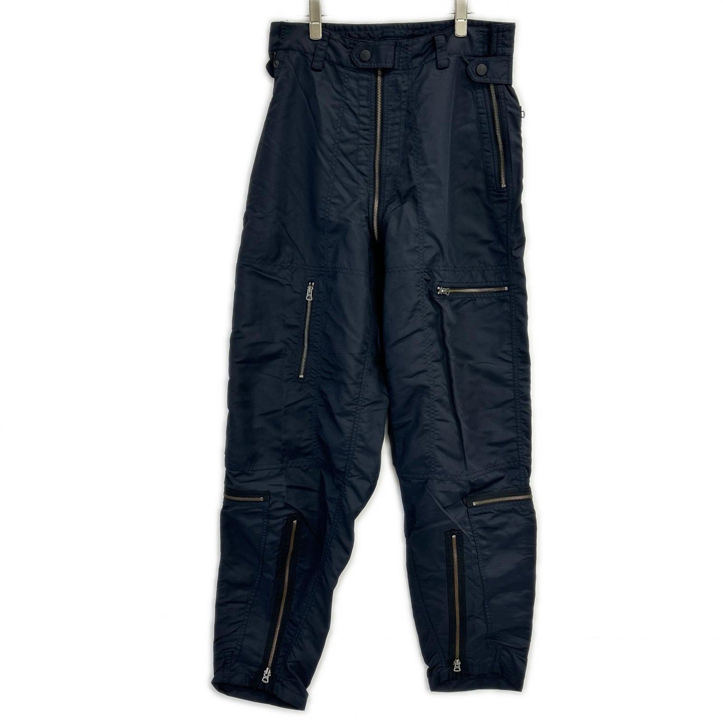 ISSEY MIYAKE MEN 04AW Nylon Parachute Pants Navy Size 4
