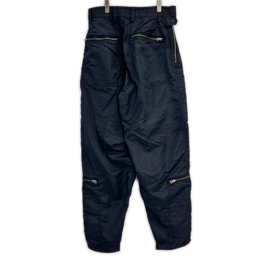 ISSEY MIYAKE MEN 04AW Nylon Parachute Pants Navy Size 4