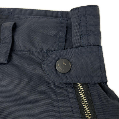 ISSEY MIYAKE MEN 04AW Nylon Parachute Pants Navy Size 4