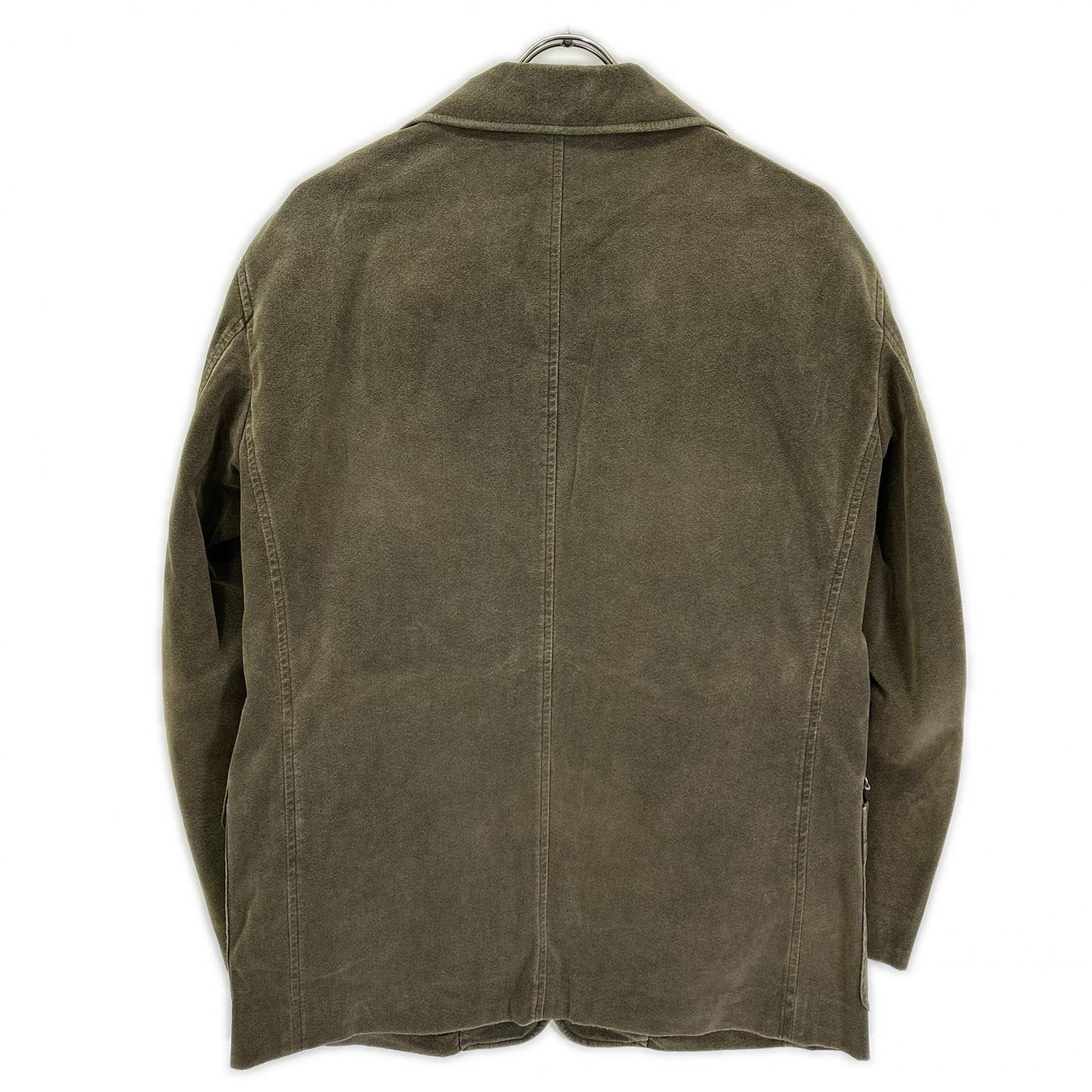 ISSEY MIYAKE MEN 02AW Khaki Suede Blazer Size 2