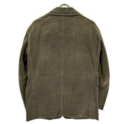 ISSEY MIYAKE MEN 02AW Khaki Suede Blazer Size 2