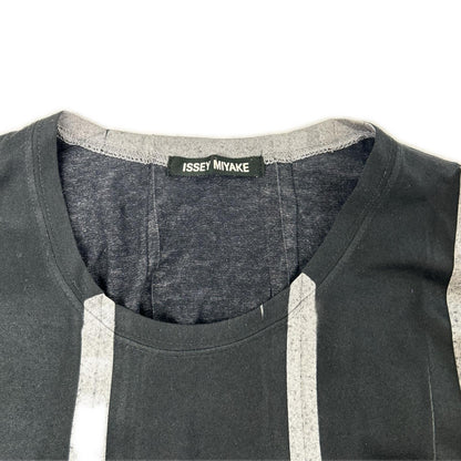 ISSEY MIYAKE MEN 09AW Black Wide Sleeve T-Shirt Size 4