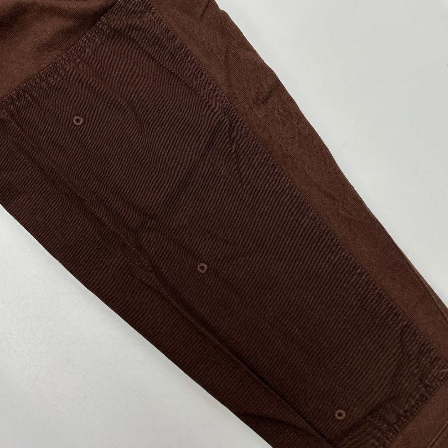 ISSEY MIYAKE MEN 12SS Brown Denim Sleeve T-Shirt Size L