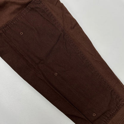 ISSEY MIYAKE MEN 12SS Brown Denim Sleeve T-Shirt Size L