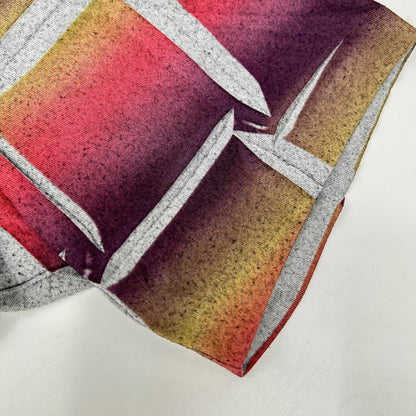 ISSEY MIYAKE MEN 12AW Multi Allover Print T-Shirt Size 4