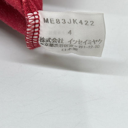 ISSEY MIYAKE MEN Red Gradient T-Shirt Size 4