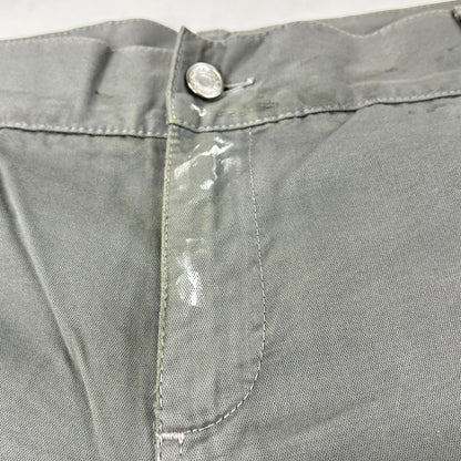 DOLCE&GABBANA Moss Green Paint Splatter Jeans Size 54