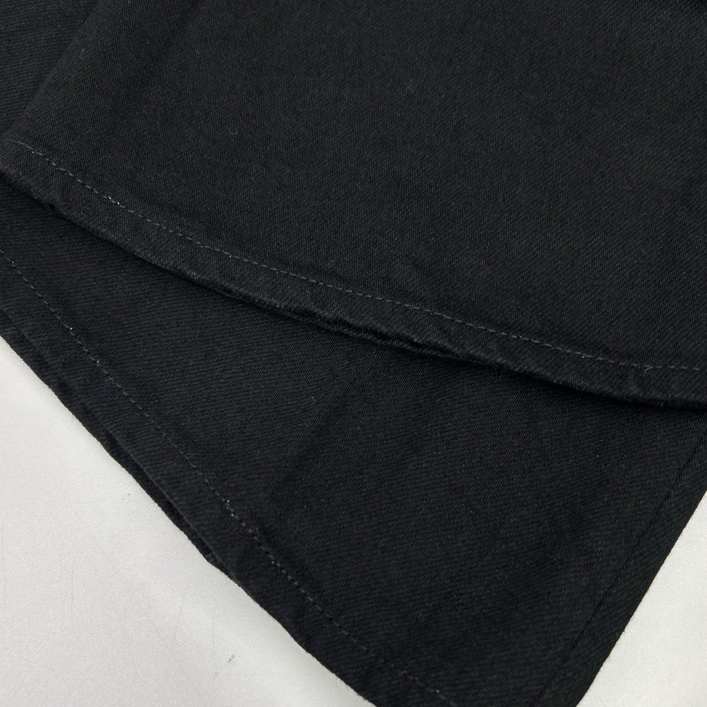 FUTURE ARCHIVE Studded Pocket Flare Denim Jeans Black Size M