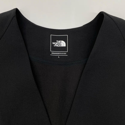 THE NORTH FACE NT12662 BREEZERANGE Black Poly Cardigan Size L