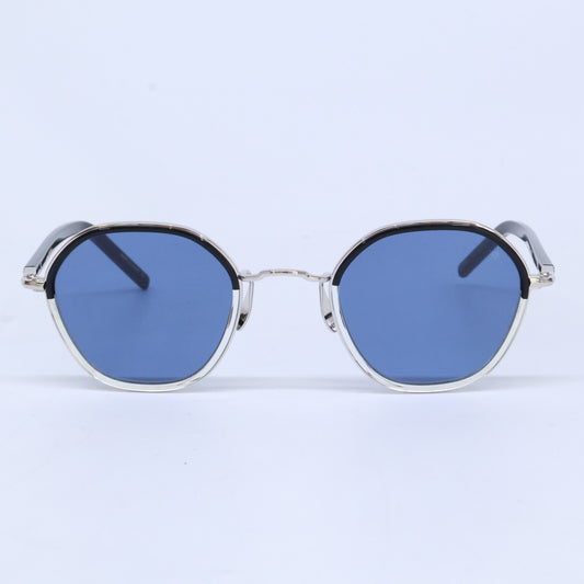 HEX BKC ayame Hexagon Shape Sunglasses Black Size 46X24