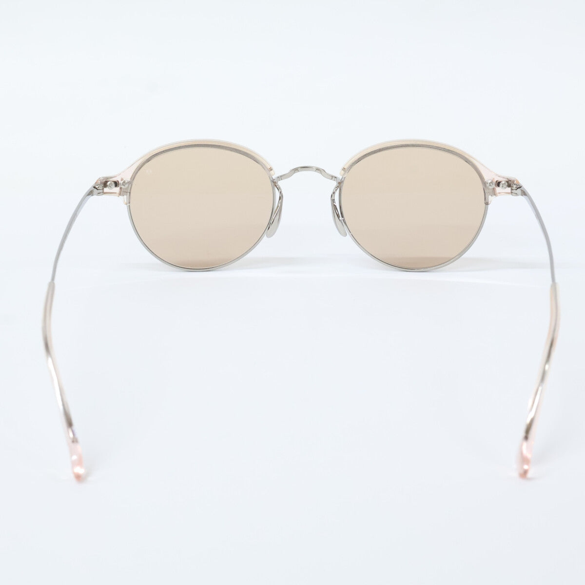 BEANIE PK ayame Round Shape Sunglasses Brown Size 47X21
