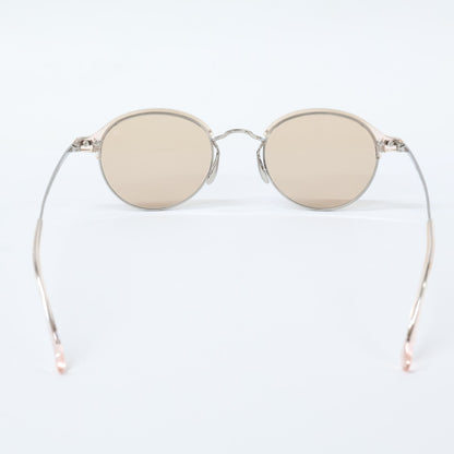BEANIE PK ayame Round Shape Sunglasses Brown Size 47X21