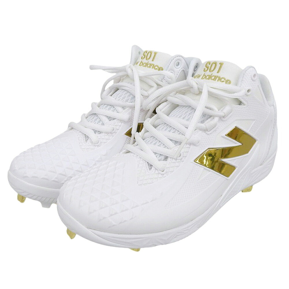NEW BALANCE Ohtani 1 FuelCell Sneakers White/Gold Size 8(US)