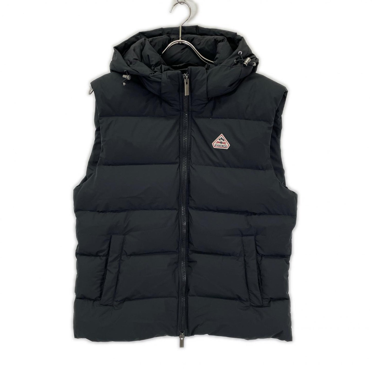 PYRENEX HMY021 Spoutnic Mini Ripstop Nylon Vest Black Size L