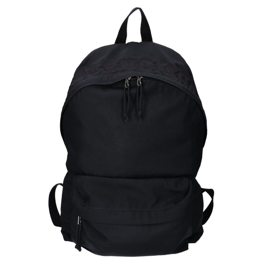 BALENCIAGA Nylon Wheel Back Pack Bag Black