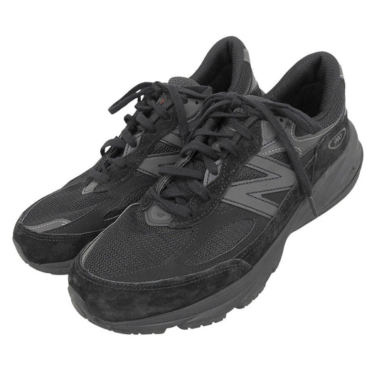 NEW BALANCE 990v6 Triple Black Suede Sneakers Size 10(US)