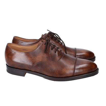 JOHNLOBB Parisian Brown Museum Calf City2 Sneakers Size 6E