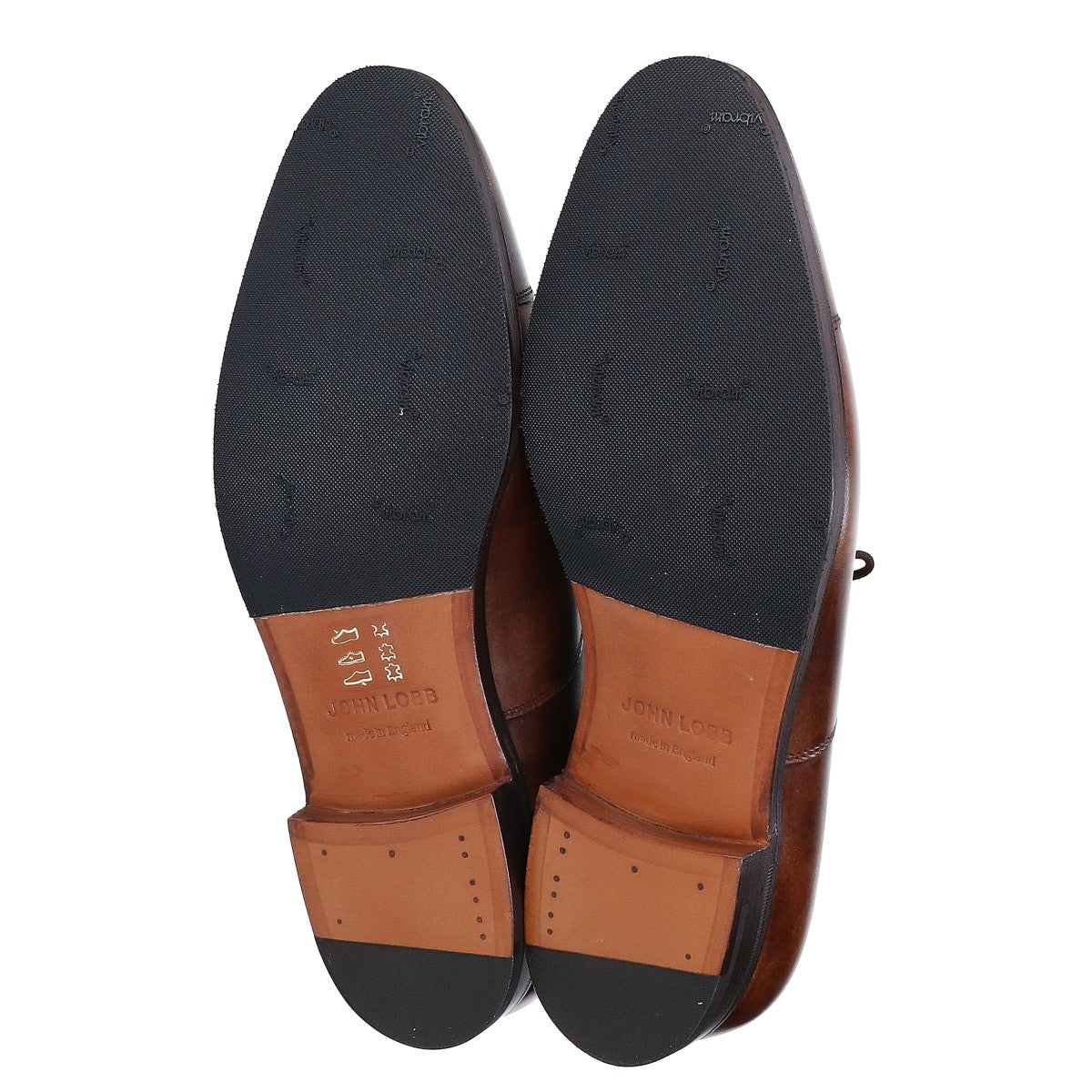 JOHNLOBB Parisian Brown Museum Calf City2 Sneakers Size 6E