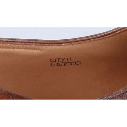 JOHNLOBB Parisian Brown Museum Calf City2 Sneakers Size 6E