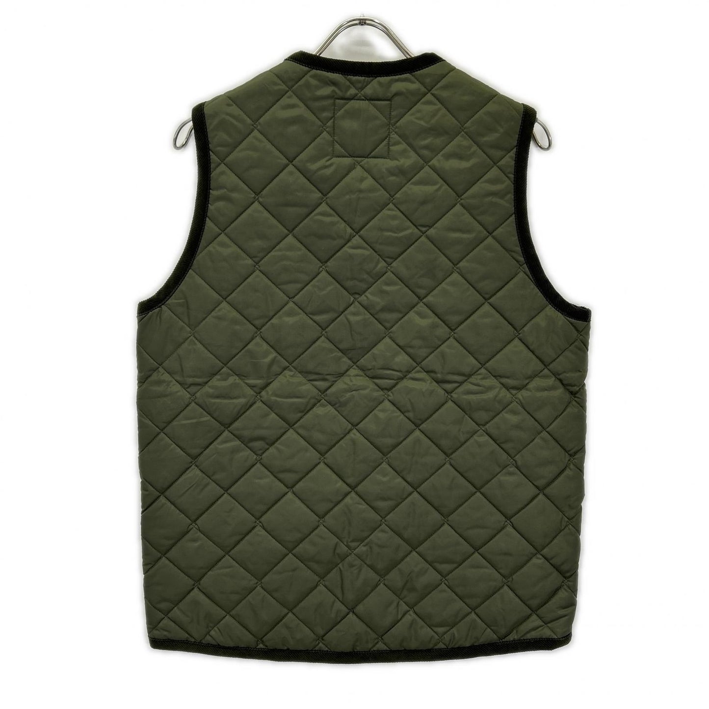 LAVENHAM SLJ2039 Thornham Quilted Vest Khaki Size M