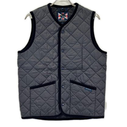 LAVENHAM SLJ2039 Thornham Quilted Vest Navy Size M