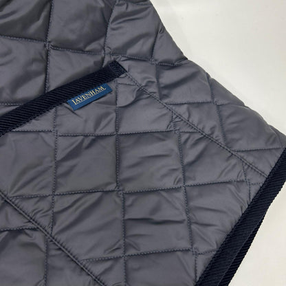 LAVENHAM SLJ2039 Thornham Quilted Vest Navy Size M