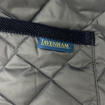 LAVENHAM SLJ2039 Thornham Quilted Vest Navy Size M